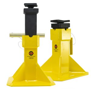 22 Ton Jack Stands with Adjustable Screw Top Saddle (Pair)